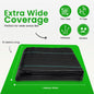 1m x 15m 100gsm Weed Membrane Sheets Twin Pack With 2 Pegs Included